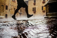 Running in Rain  Jordan Rathkopf