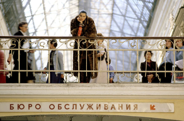 Fashion-фотосессия на улицах Лениграда. 1987 год