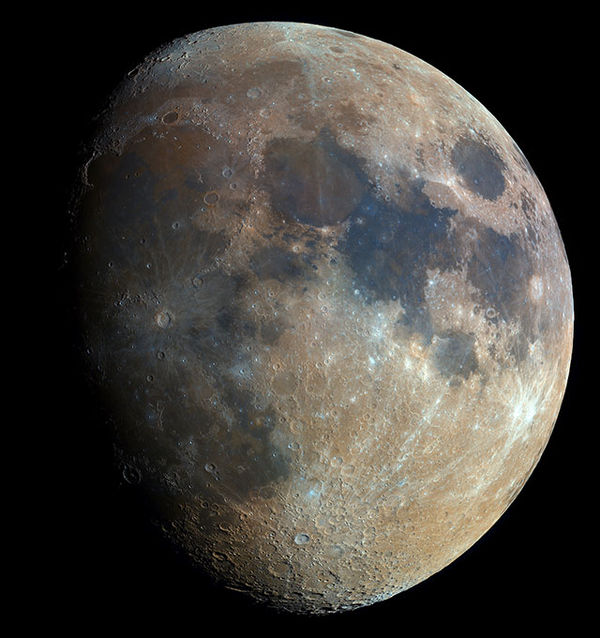 Астрофотограф собрал HD-фото Луны из 32 000 снимков