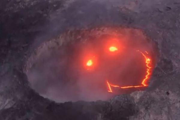 Фото дня: «улыбка» вулкана Килауэа