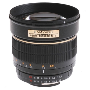 Samyang 85mm f/1.4 AS IF Canon EF (chip)