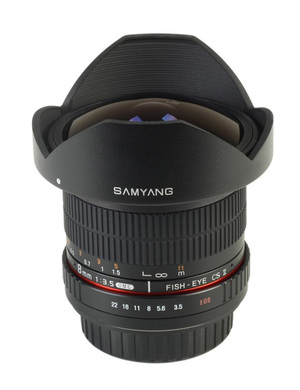 Samyang 8mm f/3.5 AS IF UMC Fish-eye CS II Sony A