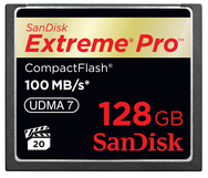 Носитель информации SanDisk Extreme Pro CompactFlash 100MB/s 128GB