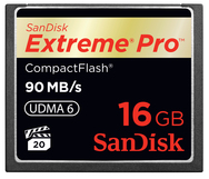 Носитель информации SanDisk Extreme Pro CompactFlash 100MB/s 16GB