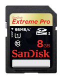 Носитель информации SanDisk Extreme Pro SDHC UHS-I 8GB