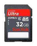 Носитель информации SanDisk Ultra SDHC 32GB