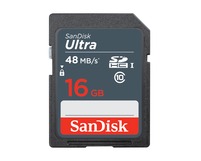 Носитель информации SanDisk Ultra SDHC UHS-I 48MB/s 16Gb