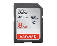 Носитель информации SanDisk Ultra SDHC UHS-I 8Gb