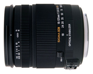 Sigma 18-125mm F3.8-5.6 DC OS HSM Canon EF-S
