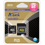 Носитель информации A-Data Super miniSD 80X