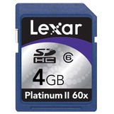 Носитель информации Lexar SDHC Platinum II 60x