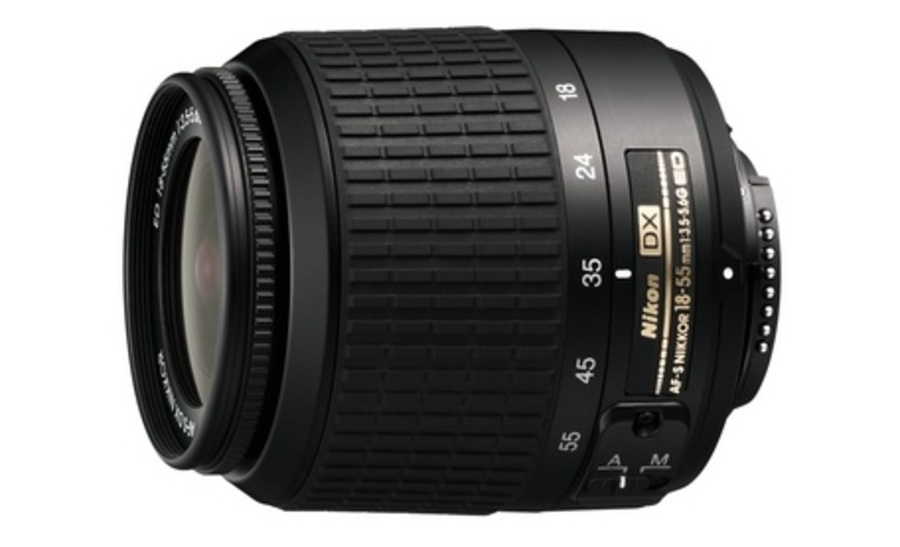 Объектив Nikon 18-55mm f/3.5-5.6G ED AF-S DX Zoom-Nikkor