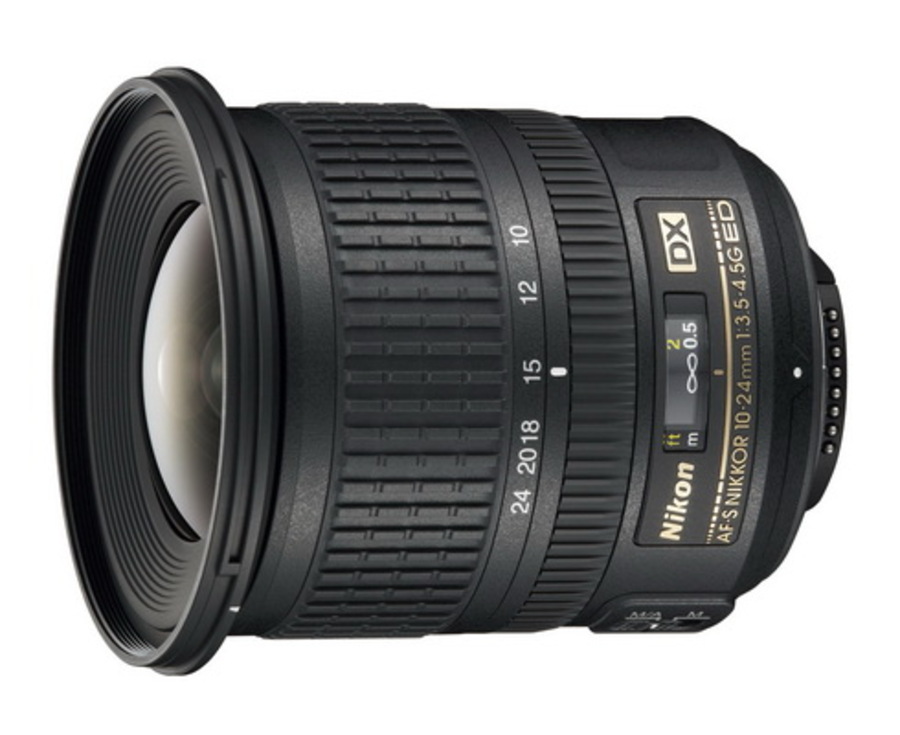 Объектив Nikon AF-S 10-24mm f/3.5-4.5G ED DX Nikkor