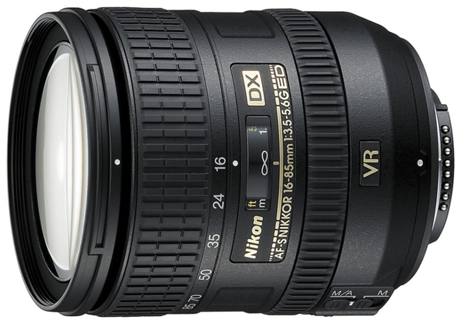 Объектив Nikon AF-S DX Nikkor 16–85mm f/3.5–5.6G ED VR