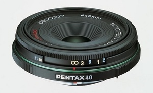 Объектив Pentax SMC DA 40mm f/2.8 Limited