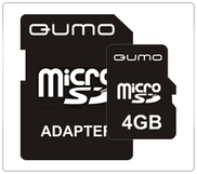 Носитель информации QUMO microSDHC