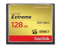 Носитель информации SanDisk Extreme CompactFlash 128Gb