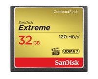 Носитель информации SanDisk Extreme CompactFlash 32Gb