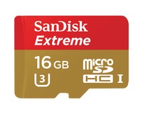Носитель информации Sandisk Extreme microSDHC UHS-I 16Gb