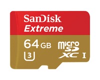 Носитель информации Sandisk Extreme microSDXC UHS-I 64Gb
