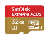 Носитель информации Sandisk Extreme PLUS microSDHC DXC UHS-I 32GB