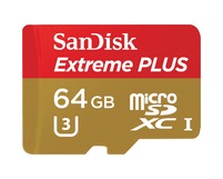 Носитель информации Sandisk Extreme PLUS microSDXC DXC UHS-I 64GB