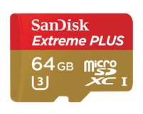 Носитель информации Sandisk Extreme PLUS microSDXC UHS-I 64GB