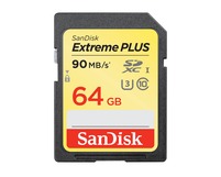 Носитель информации Sandisk Extreme PLUS SDXC UHS-I 64Gb