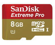 Носитель информации SanDisk Extreme Pro microSDHC UHS-I 8GB