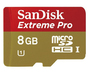 Носитель информации SanDisk Extreme Pro microSDHC UHS-I