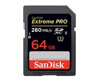 Носитель информации SanDisk Extreme Pro SDXC UHS-II 64GB