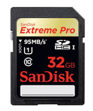 Носитель информации SanDisk SDHC 32Gb Extreme Pro UHS-I