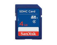 Носитель информации SanDisk SDHC 4GB
