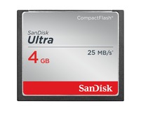 Носитель информации SanDisk Ultra CompactFlash 4Gb