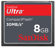 Носитель информации SanDisk Ultra CompactFlash 8GB