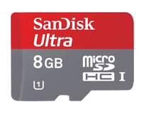 Носитель информации SanDisk Ultra microSDHC UHS-I 8GB
