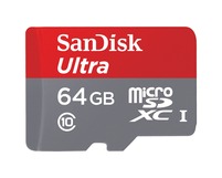 Носитель информации Sandisk Ultra microSDXC UHS-I (класс 10) 64Gb