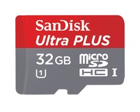 Носитель информации Sandisk Ultra PLUS microSDHC UHS-I 32Gb