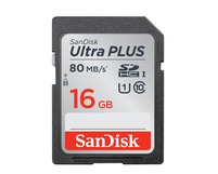 Носитель информации Sandisk Ultra PLUS SDHC UHS-I 16Gb