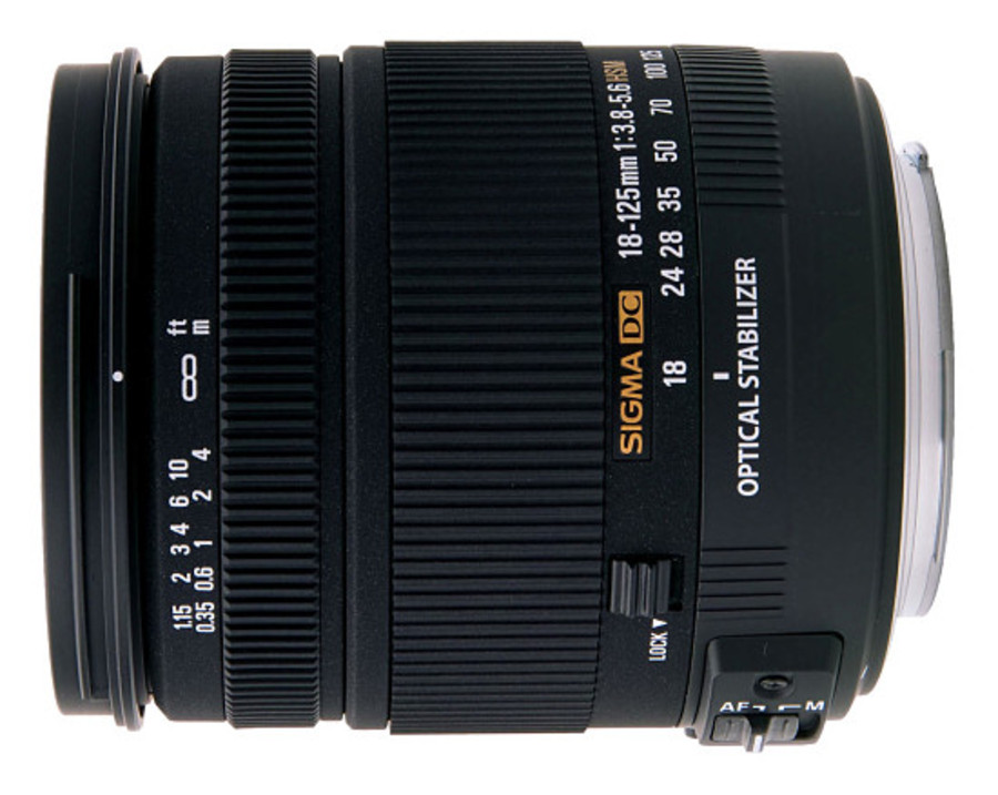 Объектив Sigma 18-125mm F3.8-5.6 DC OS HSM Canon EF-S