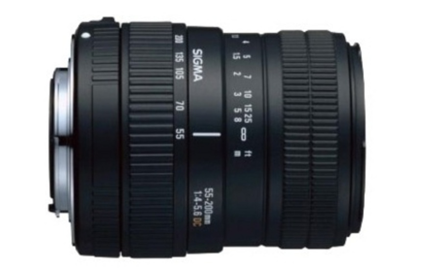 Объектив Sigma AF 55-200mm F4-5.6 DC Nikon F
